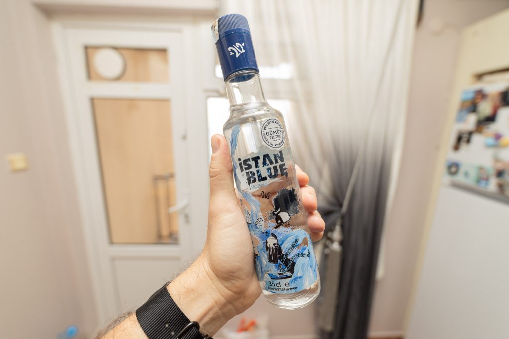 new Istanblue vodka bottle design
