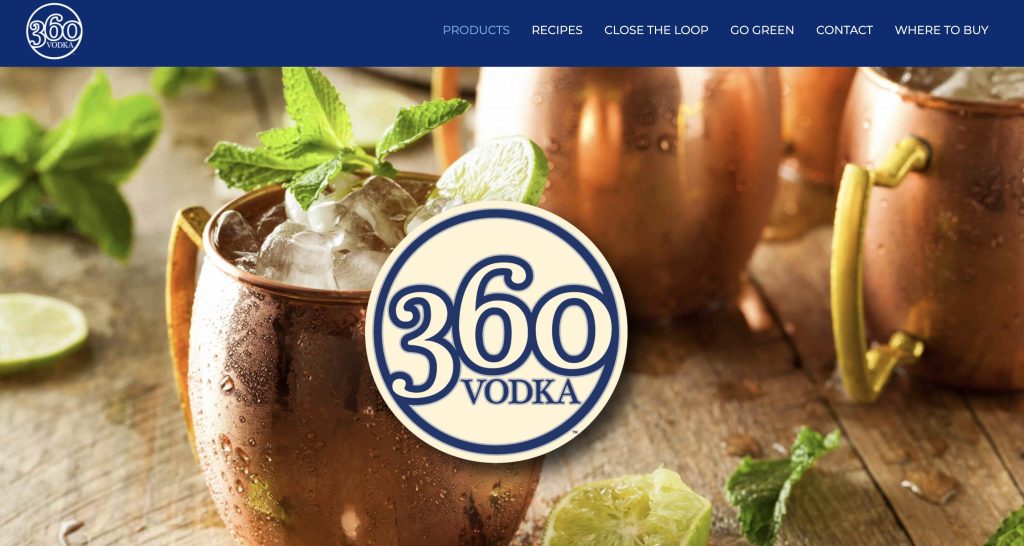 360 vodka website