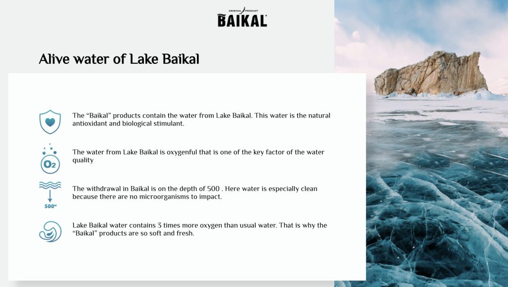 Baikal vodka website