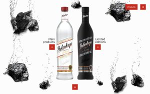 Belenkaya vodka website