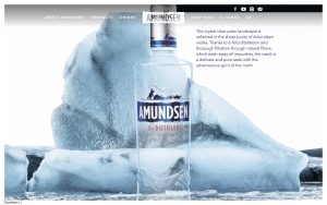 Amundsen vodka website