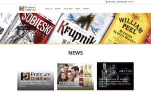 Premium Distillers website