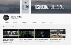Ostoya vodka YouTube channel